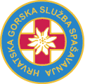 Logo Hrvatske Gorske službe spašavanja